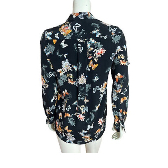 Kooples butterfly lace up shirt - Picture 5 of 9